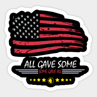 all gave some/ some gave all Sticker